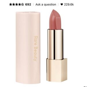 rare beauty lipstick in shade humble
